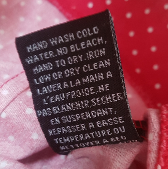 [SUZY SHIER] Red Polka Dot Sleeveless Top - Picture 9 of 9